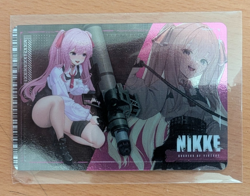 Bandai Goddess of Victory NIKKE Metallic Pass Vol 1 Card - Yuni - Image 1