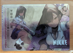 Bandai Goddess of Victory NIKKE Metallic Pass Ver 2 Card - Naga - Image 1