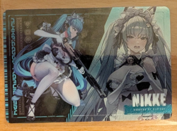Bandai Goddess of Victory NIKKE Metallic Pass Ver 3 Card - Privaty Unkind Maid - Image 1
