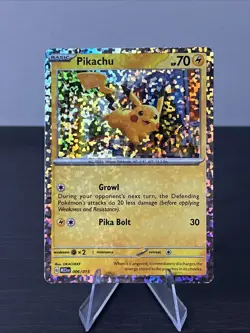 McDonald's Pikachu Holo Rare 2023 Pokemon TCG Card 006/015 - Image 1