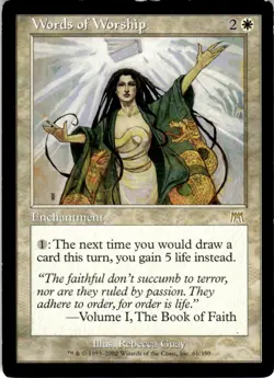 Words of Worship R Onslaught 61 NM - Image 1