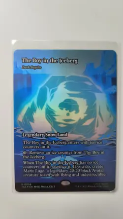 The Boy in the Iceberg Dark Depths Borderless Foil Avatar The Last Airbender MTG - Image 1