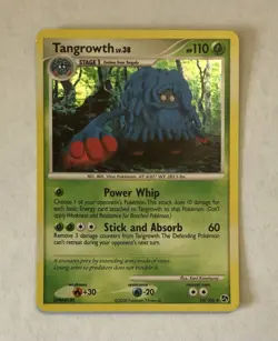 PokÃ©mon TANGROWTH Card 10/106 Holo Rare LP Great Encounters Light Play TCG - Image 1