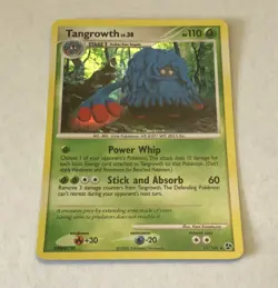 PokÃ©mon TANGROWTH Card 10/106 Holo Rare LP Great Encounters Light Play TCG - Image 2