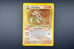 Kabutops 9/62 Pokemon Fossil Unlimited Holo Rare Card TCG WOTC Lightly Played LP - Image 1