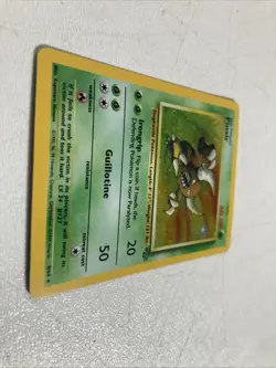 Vintage Original Pokemon Card Pinsir jungle Holo 9/64 Rare Nice - Image 3