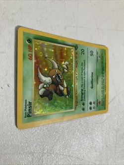 Vintage Original Pokemon Card Pinsir jungle Holo 9/64 Rare Nice - Image 5