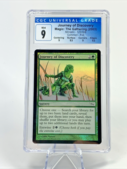 CGC 9 - JOURNEY OF DISCOVERY - Mirrodin FOIL Graded MTG Magic the Gathering Card - Image 1