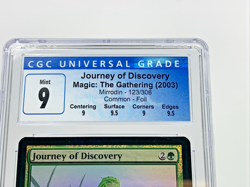 CGC 9 - JOURNEY OF DISCOVERY - Mirrodin FOIL Graded MTG Magic the Gathering Card - Image 2
