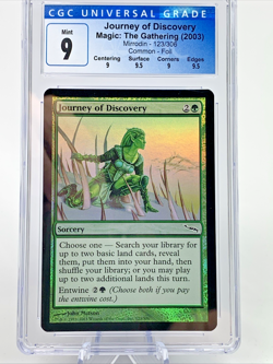 CGC 9 - JOURNEY OF DISCOVERY - Mirrodin FOIL Graded MTG Magic the Gathering Card - Image 3