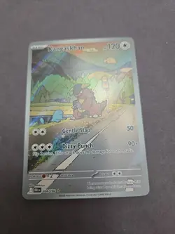 Pokemon TCG Kangaskhan Holo Card 204/182 Destined Rivals Full Art NM - Image 1