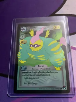 My Little Pony Collectible Card Game - Fluttershy, Saddle Rager - #147 UR - Image 2