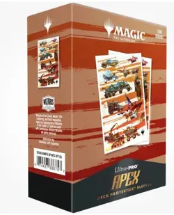 Aetherdrift Finish Line Apex sleeves ULTRA PRO MTG deck protectors 105 ct - Image 1