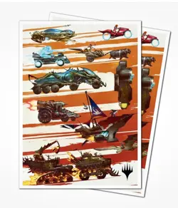 Aetherdrift Finish Line Apex sleeves ULTRA PRO MTG deck protectors 105 ct - Image 3