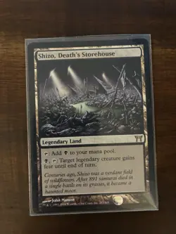 1x Shizo, Death's Storehouse Light Play MTG Magic - Kid Icarus - - Image 1
