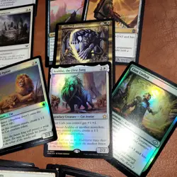 Magic Commander Deck MTG 100 - Cutsy Kutzil, Malamet Exemplar CATS Green & White - Image 4