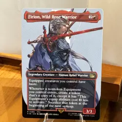 Firion, Wild Rose Warrior Borderless Rare Final Fantasy (FIN) MTG 386 - Image 1