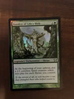 MTG HONDEN OF LIFE'S WEB (Foil) Champions of Kamigama Magic the Gathering - Image 3