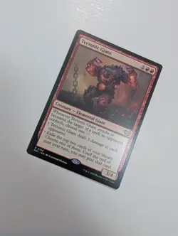 MTG - Tectonic Giant - Commander: Duskmourn (DSC) NM/M Condition - Image 2
