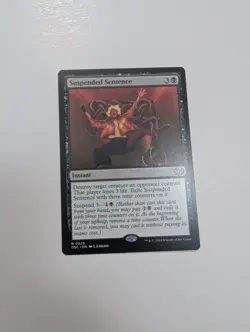MTG - Suspended Sentence - Commander: Duskmourn (DSC) NM/M Condition - Image 1