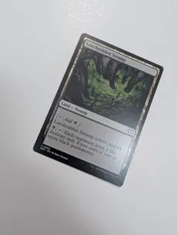 MTG - Leechridden Swamp - Commander: Duskmourn (DSC) NM/M Condition - Image 2