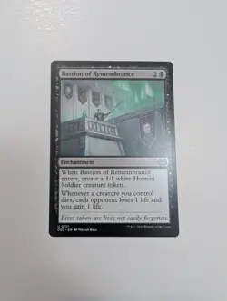 MTG - Bastion of Remembrance - Commander: Duskmourn (DSC) NM/M Condition - Image 1