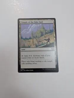 MTG - Temple of the False God - Commander: Duskmourn (DSC) NM/M Condition - Image 1
