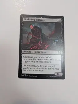 MTG - Morbid Opportunist - Commander: Duskmourn (DSC) NM/M Condition - Image 1