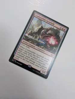 MTG - Combustible Gearhulk - Commander: Duskmourn (DSC) NM/M Condition - Image 2