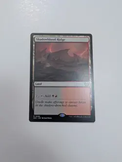 MTG - Shadowblood Ridge - Commander: Duskmourn (DSC) NM/M Condition - Image 1