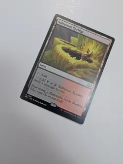 MTG - Sulfurous Springs - Commander: Duskmourn (DSC) NM/M Condition - Image 2