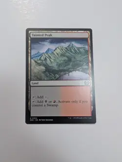 MTG - Tainted Peak - Commander: Duskmourn (DSC) NM/M Condition - Image 1