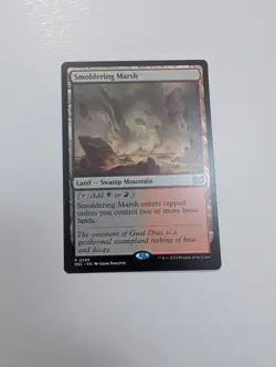 MTG - Smoldering Marsh - Commander: Duskmourn (DSC) NM/M Condition - Image 1