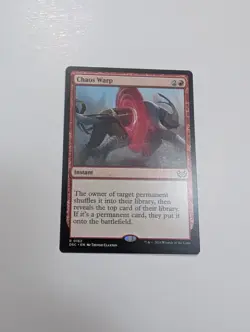 MTG - Chaos Warp - Commander: Duskmourn (DSC) NM/M Condition - Image 1