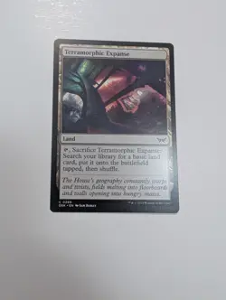 MTG - Terramorphic Expanse - Commander: Duskmourn (DSC) NM/M Condition - Image 1