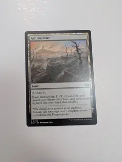 MTG - Ash Barrens - Commander: Duskmourn (DSC) NM/M Condition - Image 1