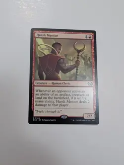 MTG - Harsh Mentor - Commander: Duskmourn (DSC) NM/M Condition - Image 1