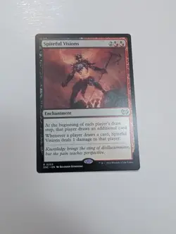 MTG - Spiteful Visions - Commander: Duskmourn (DSC) NM/M Condition - Image 1