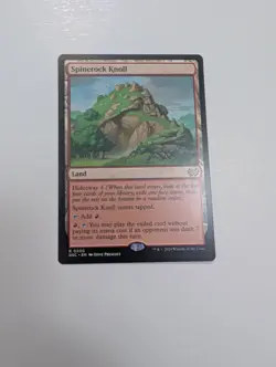 MTG - Spinerock Knoll - Commander: Duskmourn (DSC) NM/M Condition - Image 1