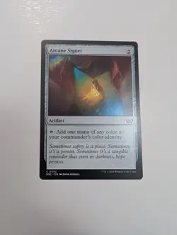 MTG - Arcane Signet - Commander: Duskmourn (DSC) NM/M Condition - Image 1