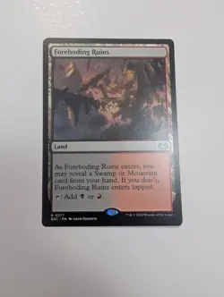 MTG - Foreboding Ruins - Commander: Duskmourn (DSC) NM/M Condition - Image 1