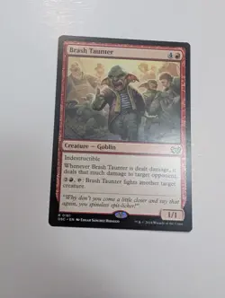 MTG - Brash Taunter - Commander: Duskmourn (DSC) NM/M Condition - Image 1