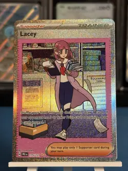 Pokemon Prismatic Evolutions - Lacey Special Illustration Rare 175/131 NM - Image 2