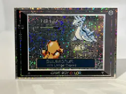 BULBASAUR CHARMANDER LAPRAS ERROR - GAMEBOY COLOR - POKEMON CARDS - Image 1