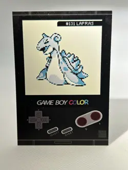 BULBASAUR CHARMANDER LAPRAS ERROR - GAMEBOY COLOR - POKEMON CARDS - Image 2