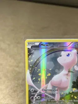 Pokemon Mew XY110 Black Star Promo 20th Anniversary Mythical Collection -LP Holo - Image 2