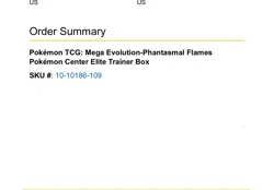 Pokemon Center Mega Evolution Phantasmal Flames ETB Elite Trainer Box (PRESALE!) - Image 1