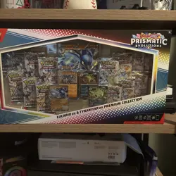 Pokemon TCG Scarlet And Violet Prismatic Evolutions Premium Collection Box New - Image 1