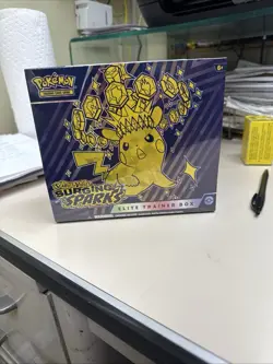 Pokemon Surging Sparks ETB Elite Trainer Box (FACTORY SEALED) Fast Shipping - Image 1