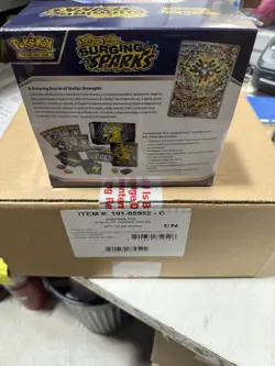 Pokemon Surging Sparks ETB Elite Trainer Box (FACTORY SEALED) Fast Shipping - Image 2